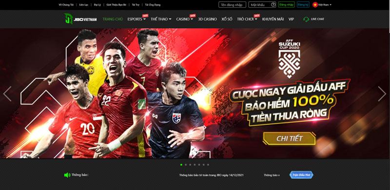 Giới thiệu tổng quan về cổng game JBO