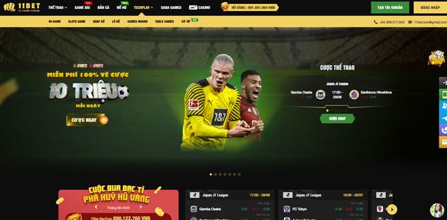 Giới thiệu về nhà cái 11BET uy tín chuyên nghiệp