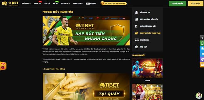 Những tính năng nổi bật và hấp dẫn của 11BET