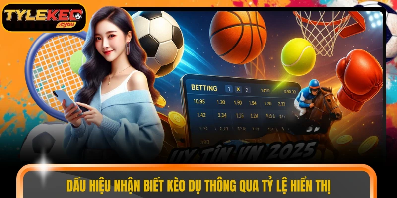 Dấu hiệu nhận biết kèo dụ thông qua tỷ lệ hiển thị