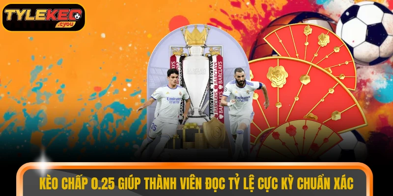 Kèo chấp 0.25